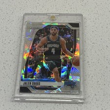 2024-25 Panini Prizm Cracked Ice Jalen Suggs #4 Orlando Magic Basketball Card