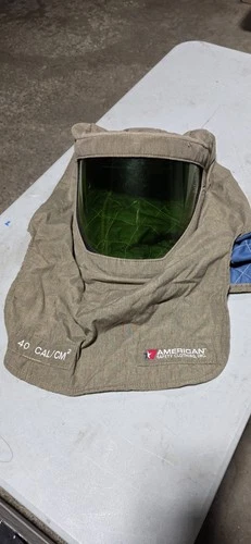 American Safety Clothing 40 Cal/CM² Arc Suit With Full Hood Size 2x - product listing photo