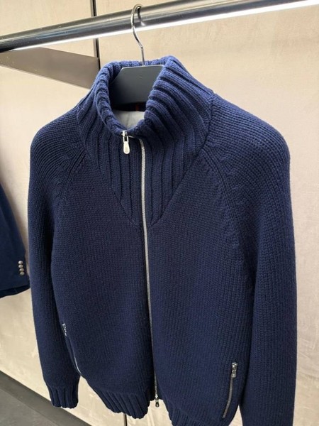 Brunello Cucinelli Cardigan Blue 52