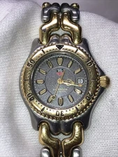 TAG Heuer WG1320-2 Grey Dial 2-Tone 30mm Quartz Ladies Watch