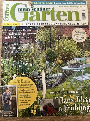  mein schöner Garten  - März 2022 - Europas größtes Gartenmagazin ( V1 )
