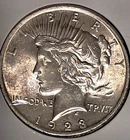 1923 Peace Dollar CH BU Frost & Toned !