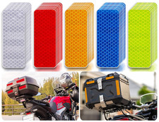 Reflective Tape 50PCS Waterproof Safety Warning Stickers for Vehicle Bicycles