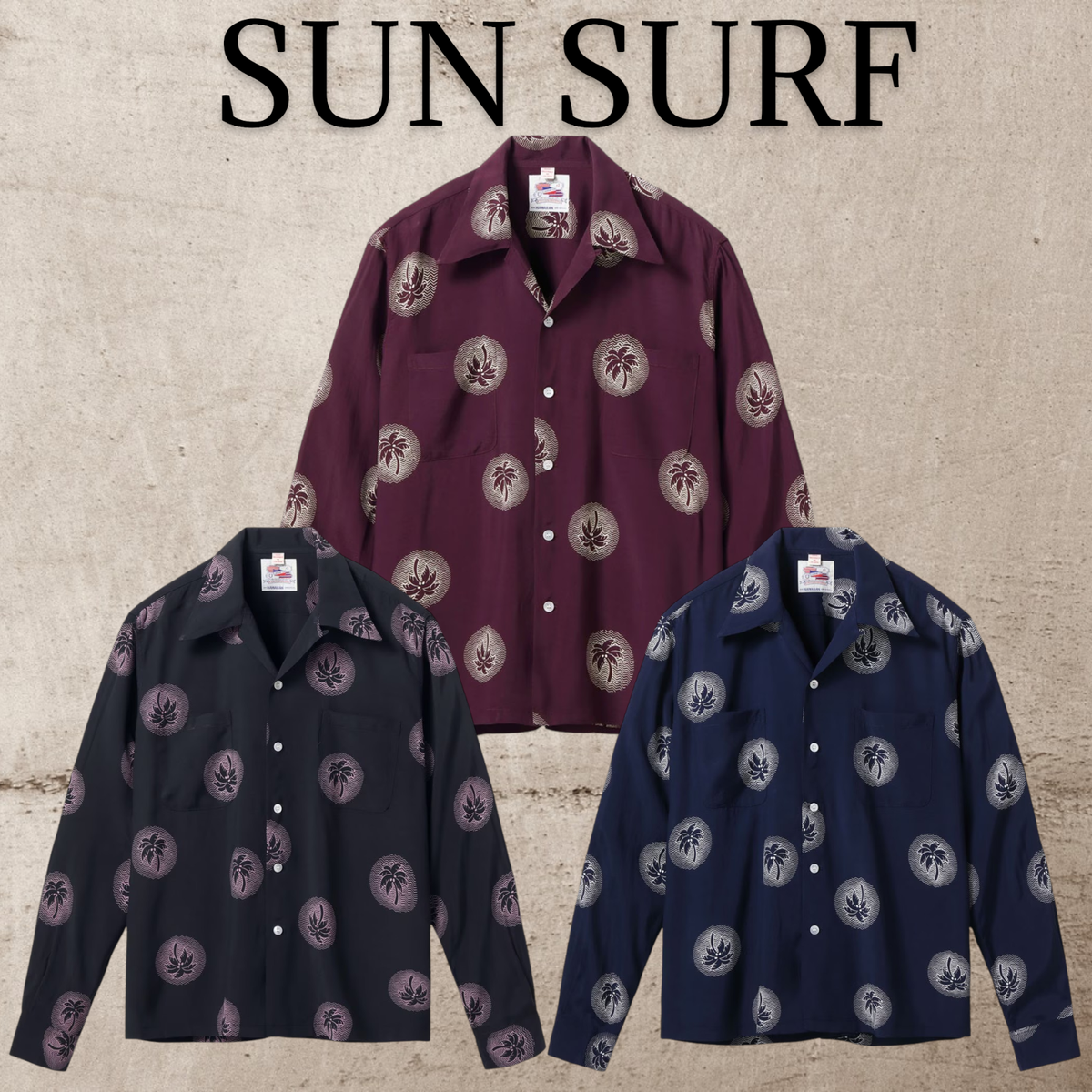 SUN SURF DK29635 DUKE KAHANAMOKU SP EDITION WONDROUS PALM TREE