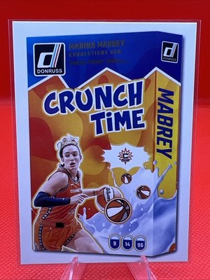 2025 Panini Donruss WNBA - Crunch Time Marina Mabrey #13 Press Proof