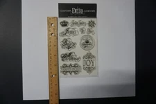 Liquidation Sale: Mulberry Season Christmas Collection Clear Delish Stamp