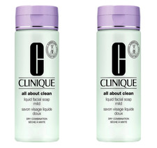 2 x Clinique All About Clean Liquid Facial So...