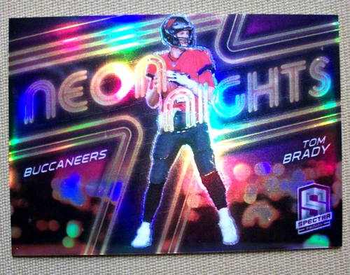 2022 PANINI SPECTRA TOM BRADY NEON LIGHTS SSP SUPER RARE ONLY ONE ON EBAY