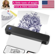 Professional Tattoo Stencil Printer - Bluetooth Wireless Thermal Transfer Pri...