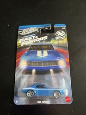 2026 Hot Wheels Fast & Furious Dream Lineup 1969 CAMARO 4/5 Silver Series Blue