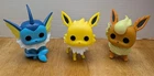 Funko Pop! Pokémon Vinyl Figures Lot of 3 Vaporeon Jolteon Flareon 2022