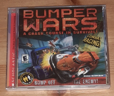 Bumper Wars: A Crash Course in Survival (PC CD-ROM, 2002, BRAND NEW) Scholastic