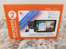 Rexing CPDuo-7 Dash Cam dual Camera Touch Screen 4K 7" ips New DASHCAM