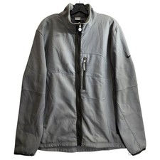 NIKE Jacket THERMA-FIT Mens XL Gray Full-Zip Performance Athleisure Outdoor