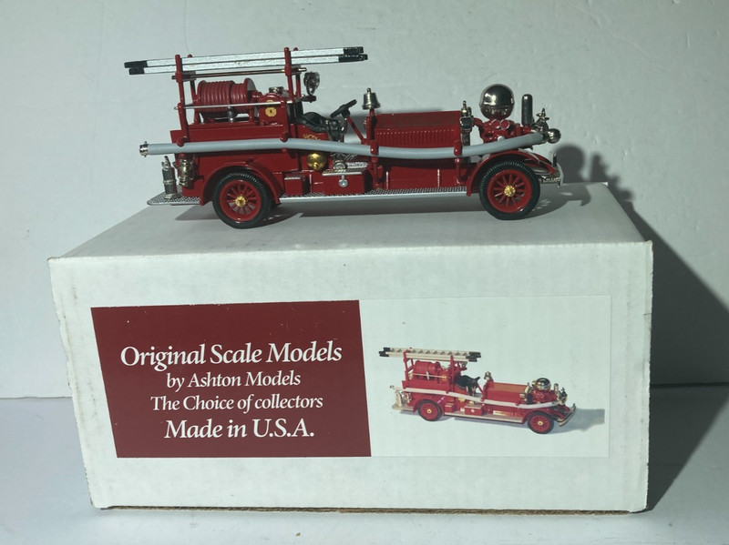 Ashton Models 1926 Ahrens -Fox , MS3 Charleston South Carolina Fire Engine  U.S.