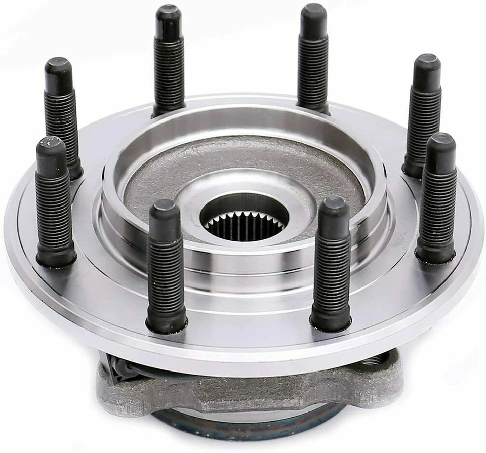 Par de bujes y cojinetes de rueda delantera para Chevy Silverado 1500 2500 Sierra 2x2 E11 TX Foto 4 de 4