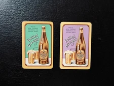 2 x Vintage Swap Playing Cards - NZ Imperial Draught Ale