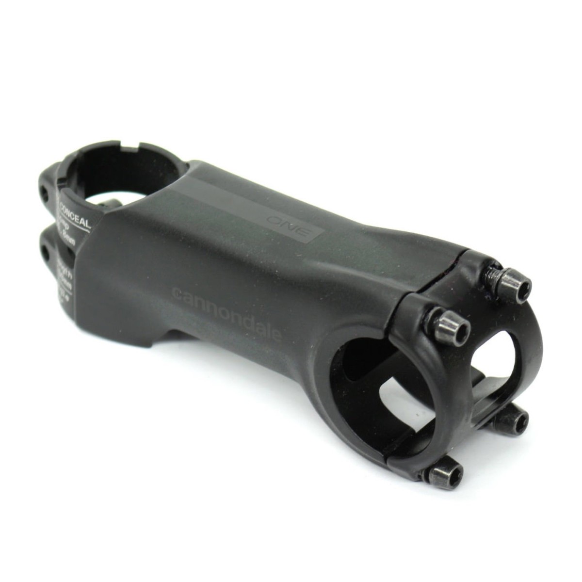 パーツ Cannondale C1 Conceal Stem 100mm Cannondale C1 Conceal -6 Degree Stem BK 100mm - Pronghorn
