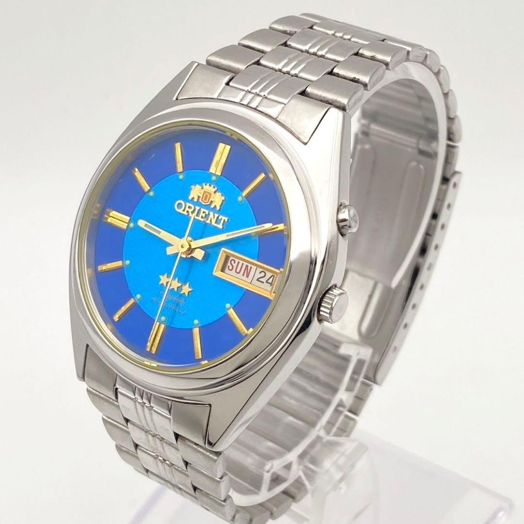 Working condition Orient Three Star Automatic Wri… - image 3