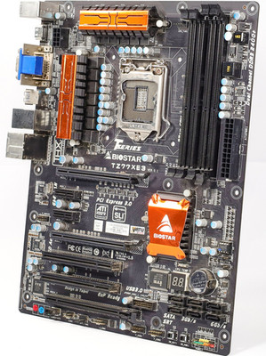BIOSTAR TZ77XE3 Motherboard USB 3.0 13 Phase CPU Power