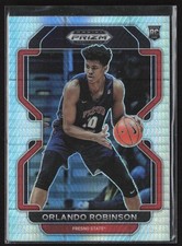 2022 Panini Prizm Draft Picks #66 Orlando Robinson Hyper Fresno State