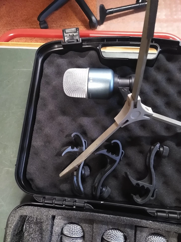 Verkaufe Hochwertiges dynamisches Mikrofon-Set für Schlagzeug 5 teilig - Bild 2 von 4