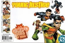 YOUNG JUSTICE : SINS OF YOUTH #1 (2000) PETER DAVID / TODD NAUCK ~ NM