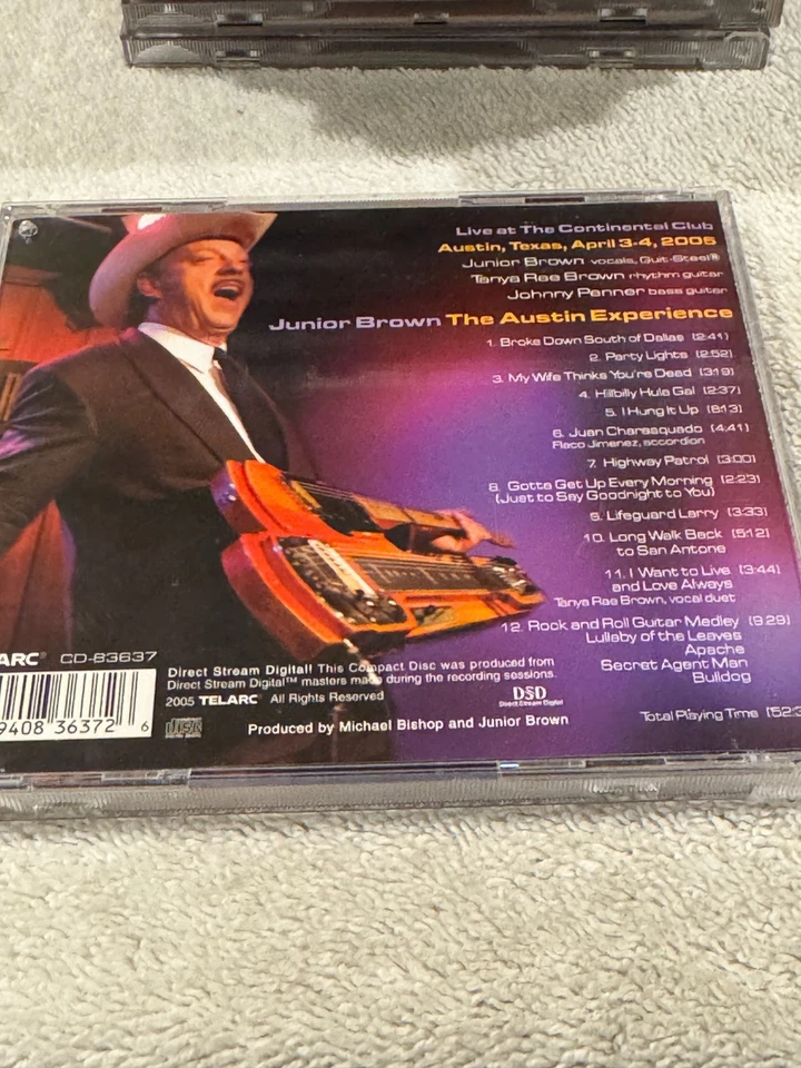 Junior Brown - компакт-диск The Austin Experience - ОЧЕНЬ ХОРОШЕЕ СОСТОЯНИЕ ТОВАРА!!! - Изображение 2 из 2