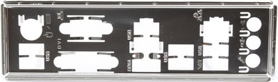 MSI B450M Pro-VDH Max MS-7A38 - Blende - Slotblech - IO Shield  #323611