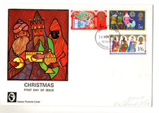 1968 CHRISTMAS - BETHLEHEM CDS CAMEO FDC FROM COLLECTION M4