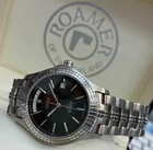 Roamer Automatic Mens Swiss Made Sapphire Date Analog Wrist Watch Ref. 202758