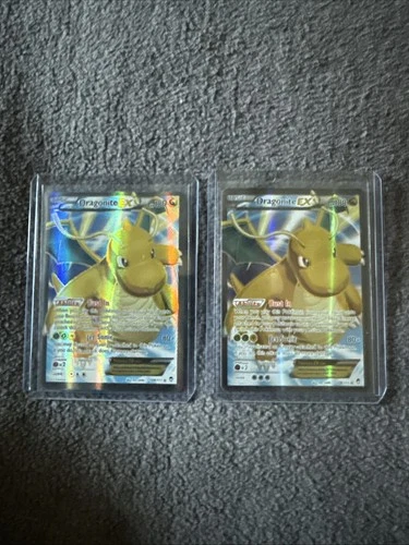 2  Pokémon TCG XY Furious Fists Dragonite Ex Ultra Rare 108/111 NM
