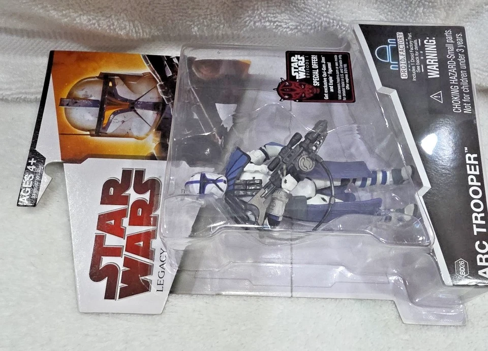 Star Wars Legacy ARC TROOPER BD26 R3-M3 Droid Factory 2009 sin usar, en caja 224 Foto 4 de 4