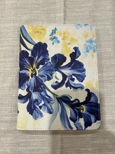 MoKo Case for Kindle Paperwhite 11th/12th/13th Gen  Colorsoft Blue Iris Floral