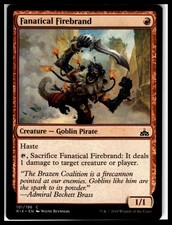 Rivals of Ixalan #101 Fanatical Firebrand