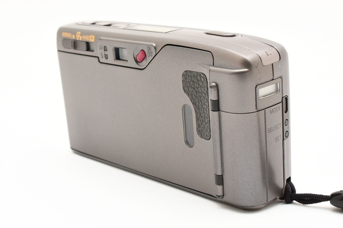 RICOH R1s Grey 35mm Point & Shoot Film Camera w/case [Exc