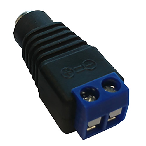 10x or 100x DC Connector Power Plug with Screw Terminals 2.1mm x 5.5mm CCTV male - Afbeelding 6 van 11