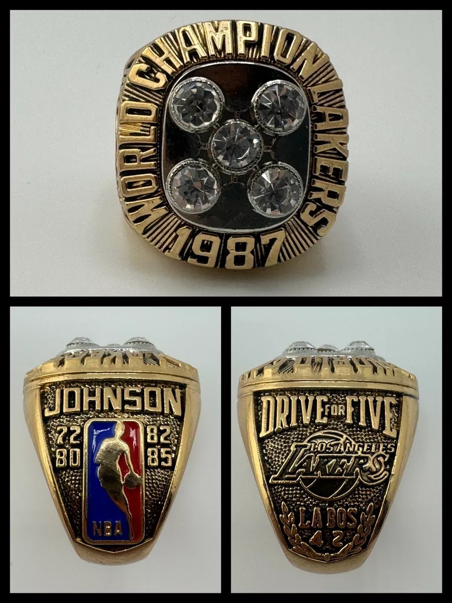 Magic Johnson 1988 Los Angeles Lakers Championship Ring eBay