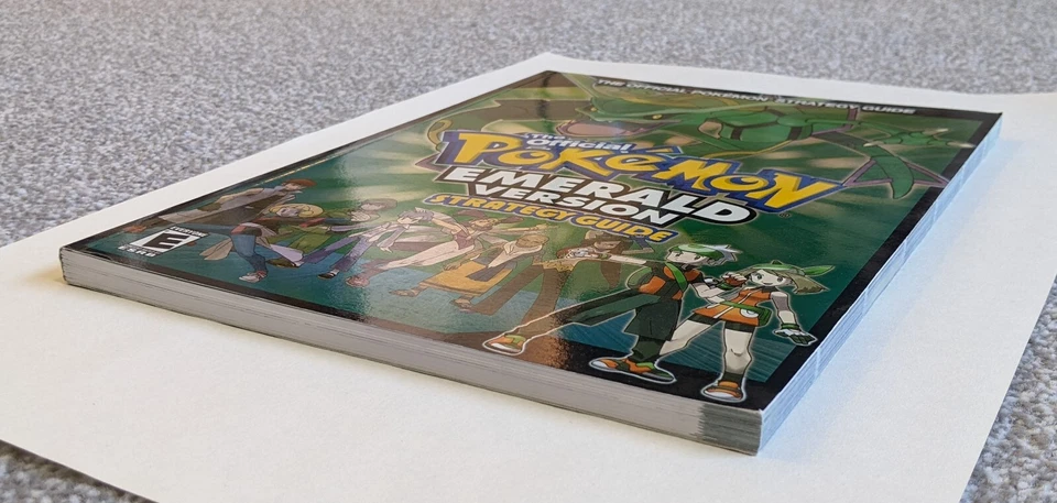 Pokemon Company Emerald Official Strategy Guide | Rare Holographic | No Poster - Image 3 of 4