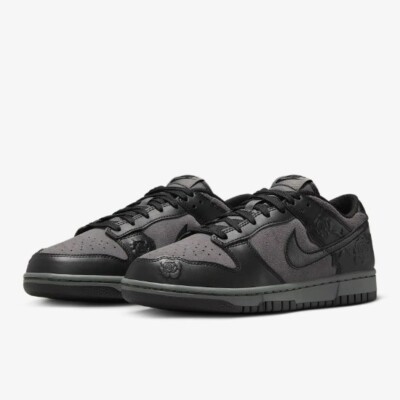 Nike Women's Dunk Low 'Black Roses' (HF1986-001) Expeditedship | eBay
