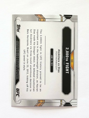 TOPPS UFC CHRONICLES 2015 BASE CARD -STARS RC ROOKIE- COMPLETE YOUR SET 141-210 - Picture 47 of 111