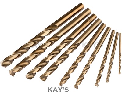 HSS GOLD KOBALT JOBBER BOHRER - ZUM BOHREN VON EDELSTAHL & HARTMETALLEN