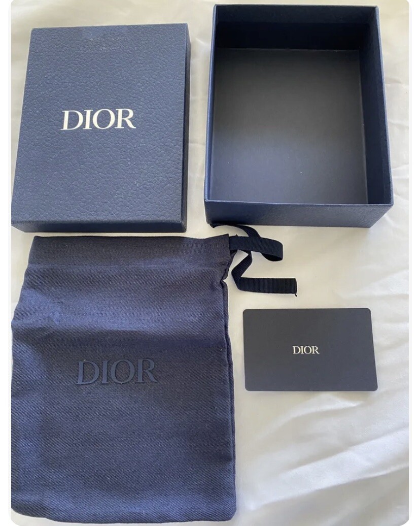 Dior Gift Box Navy Blue Small With Dust Bag