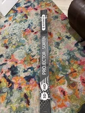 NEW ZERO EDGE HD-95 3D PROJECTOR SCREEN 72”