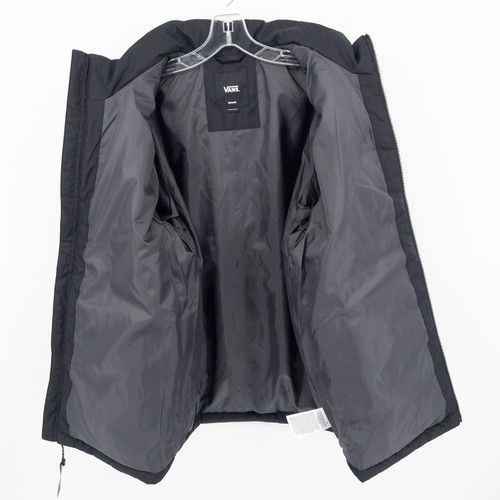VANS MTE Norris Puffer Jacket, Men's, Black, Medium - Picture 3 of 5