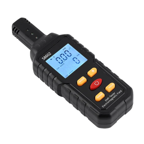 Detector de radiación 3 en 1 dosímetro contador Geiger EMF probador electromagnético - Imagen 11 de 14