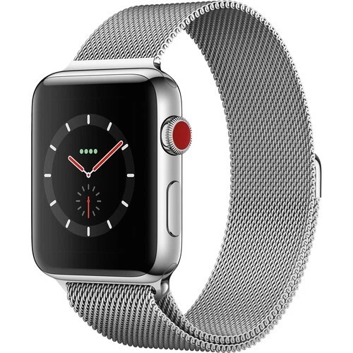 Apple Watch Series 3 38 mm (GPS + celular) acero inoxidable