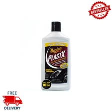 Clear Plastic Cleaner Polish MeguiarS PlastX Headlights Windows Plexiglass, 2 PK