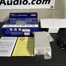 ATEN VanCryst VIDEO SPLITTER VS-92A VGA 1 To 2 NEW OPEN BOX! Fast USA Shipping!