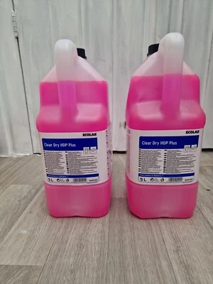 2× 5L Ecolab Clear Dry HDP Plus